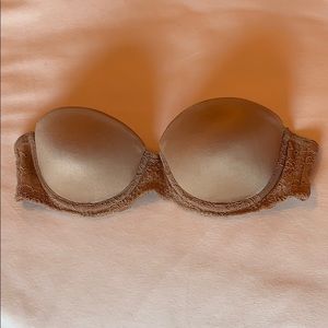 Victoria’s Secret PINK Nude Strapless Bra
